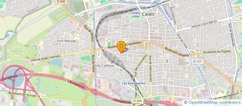 localisation de l'entreprise TRUPIN BACON  CALAIS