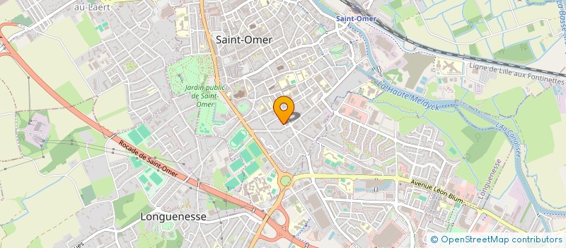 localisation de l'entreprise TRUQUET  SAINT-OMER