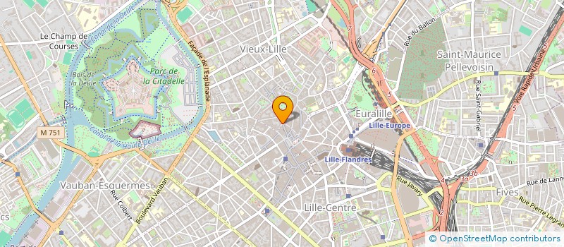 localisation de l'entreprise TRUQUET IMMO à LILLE