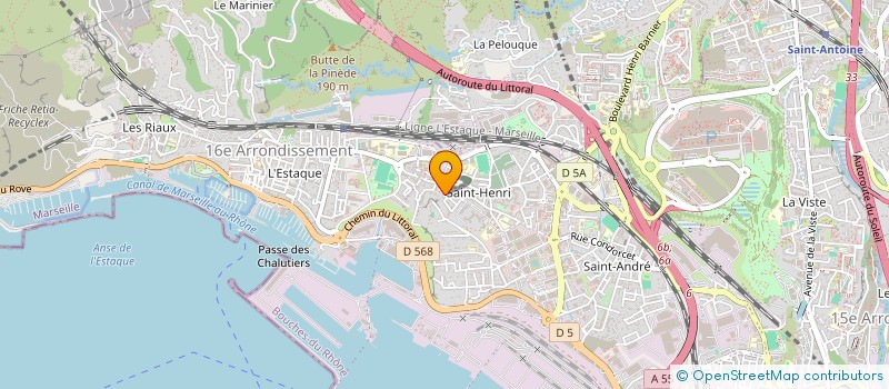 localisation de l'entreprise TRUS à MARSEILLE