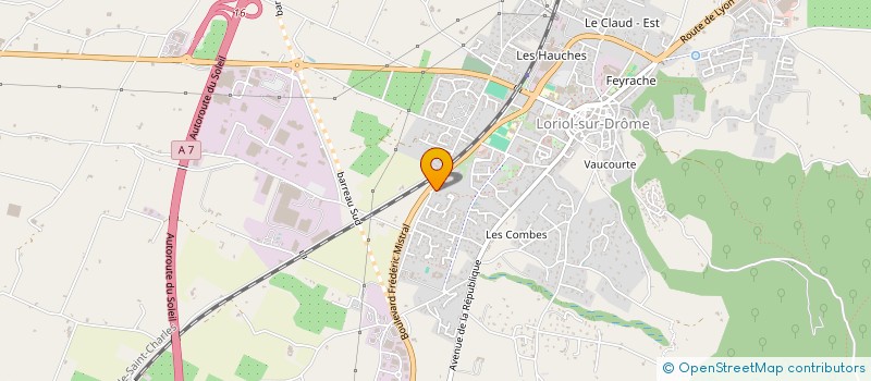 localisation de l'entreprise TRUSCOTT 650  LORIOL-SUR-DROME