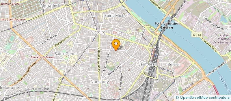 localisation de l'entreprise TRUST à BORDEAUX