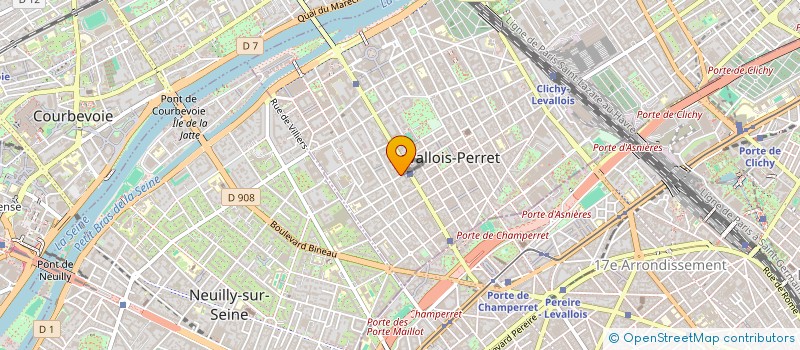 localisation de l'entreprise TRUST à LEVALLOIS-PERRET