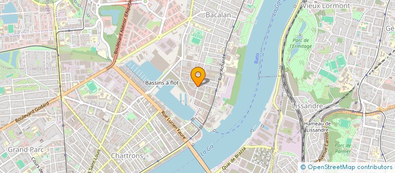 localisation de l'entreprise TRUST BUSINESS  BORDEAUX