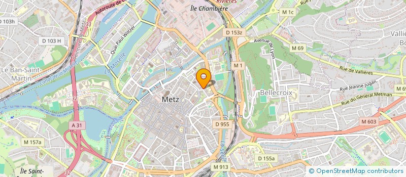 localisation de l'entreprise TRUST BUSINESS SOLUTIONS  METZ