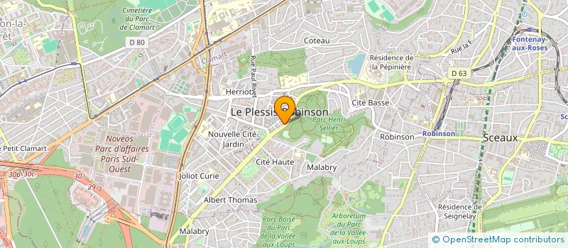 localisation de l'entreprise TRUST CAR à LE PLESSIS-ROBINSON