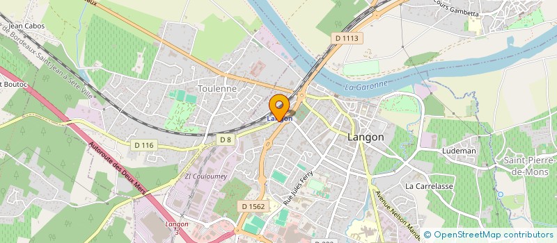 localisation de l'entreprise TRUST CARE à LANGON
