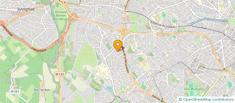 localisation de l'entreprise TRUST DRIVE  MONTPELLIER