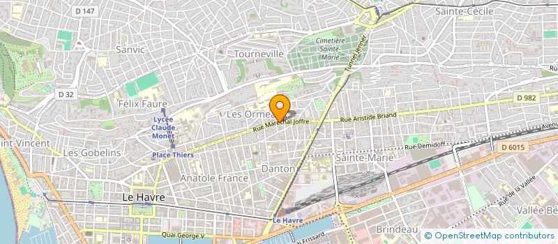 localisation de l'entreprise TRUST EVENT PRODUCTION  LE HAVRE