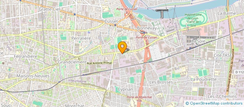 localisation de l'entreprise TRUST EXPERTISE  VILLEURBANNE