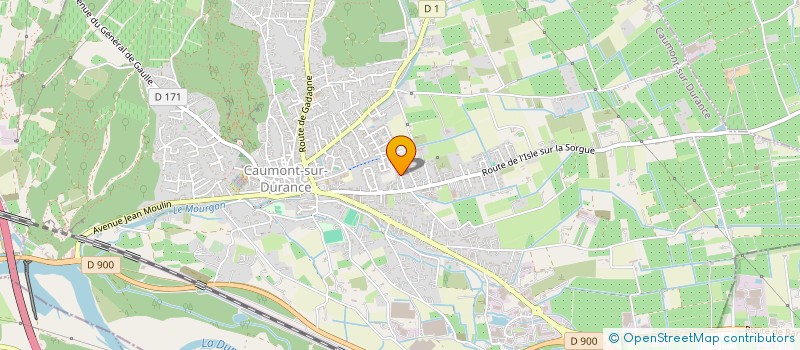 localisation de l'entreprise TRUST IMMO  CAUMONT-SUR-DURANCE