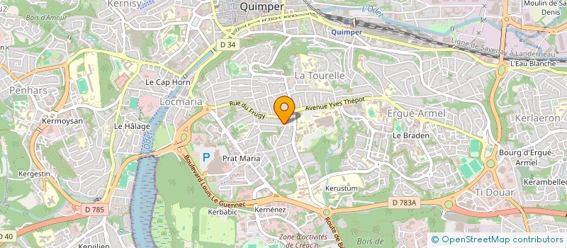 localisation de l'entreprise TRUST IN MY ART à QUIMPER