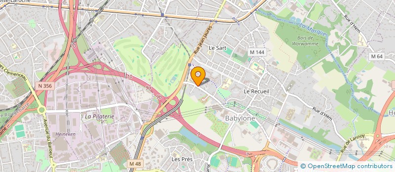 localisation de l'entreprise TRUST INNOVATION à VILLENEUVE-D'ASCQ