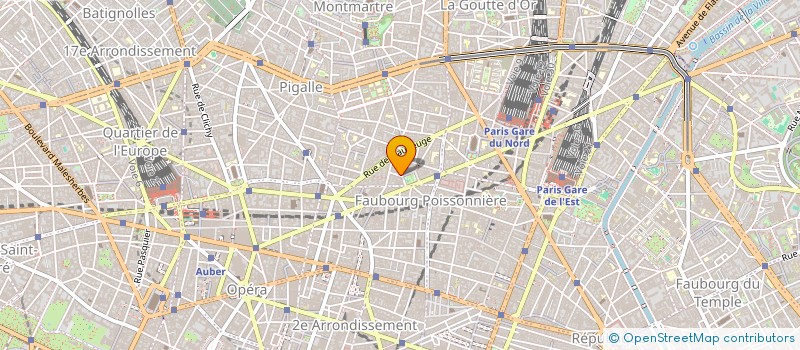 localisation de l'entreprise TRUST INTERIM à PARIS