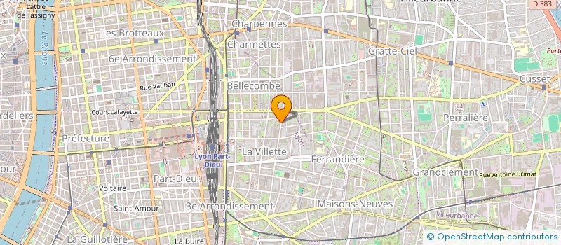 localisation de l'entreprise TRUST REI GESTION  LYON