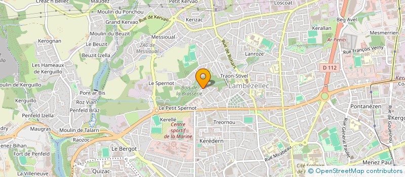 localisation de l'entreprise TRUST SERVICES IMMOBILIERS à BREST