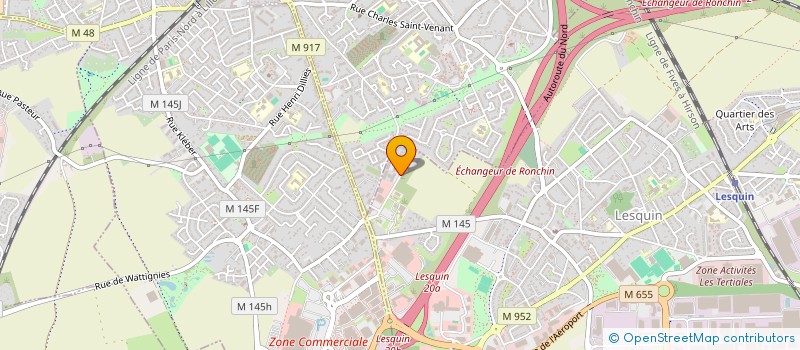 localisation de l'entreprise TRUST TRANSPORTS à LESQUIN