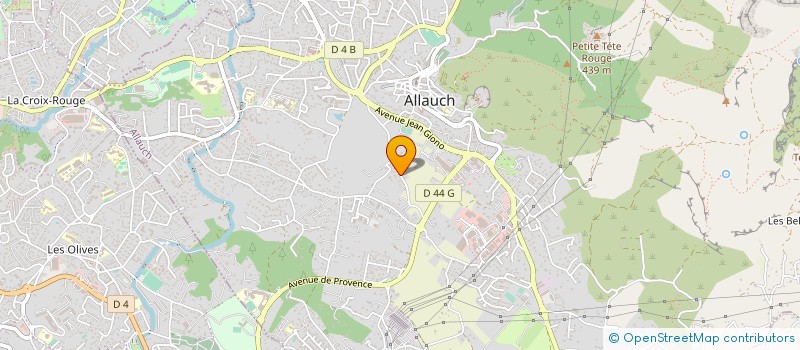 localisation de l'entreprise TRUST TRAVAUX à ALLAUCH