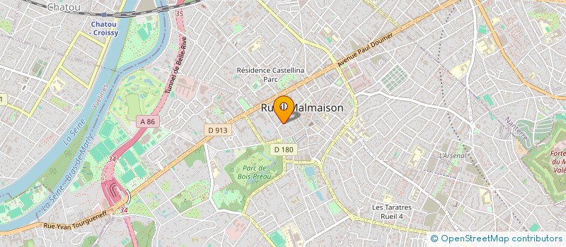 localisation de l'entreprise TRUSTBUY à RUEIL-MALMAISON