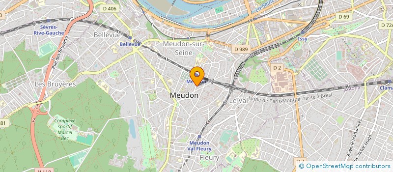 localisation de l'entreprise TRUSTEE SERVICE ASSISTANCE à MEUDON