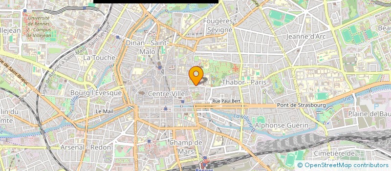 localisation de l'entreprise TRUSTINSIDE à RENNES