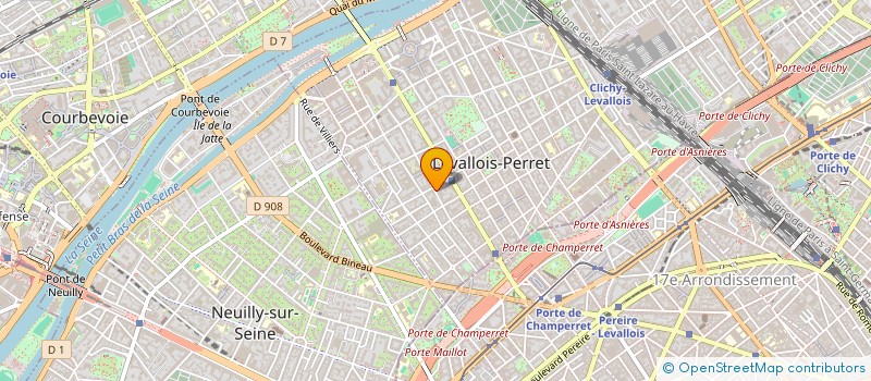 localisation de l'entreprise TRUSTLABZ à LEVALLOIS-PERRET