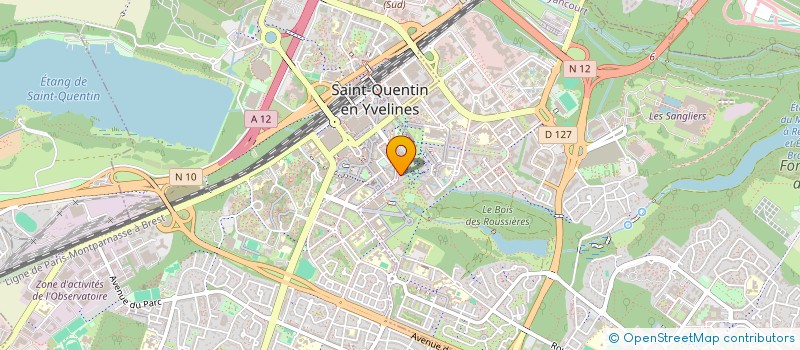 localisation de l'entreprise TRUSTLEDGER  GUYANCOURT