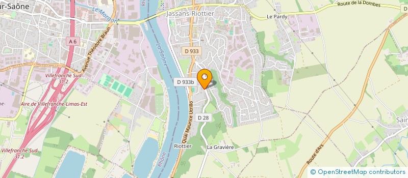 localisation de l'entreprise TRUSTLINE à JASSANS-RIOTTIER