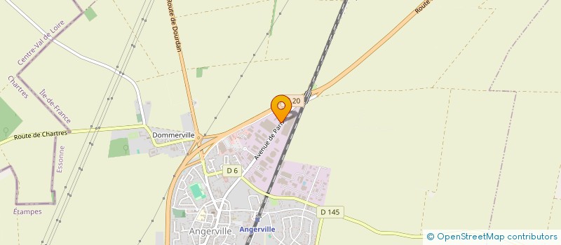 localisation de l'entreprise TRUSTLOG à ANGERVILLE