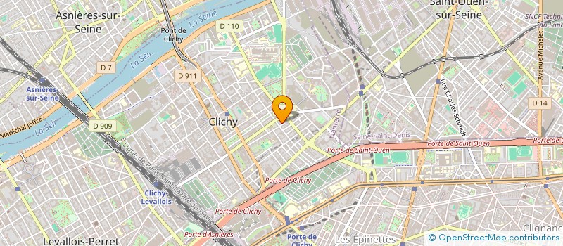 localisation de l'entreprise TRUSTMGL REAL ESTATE à CLICHY