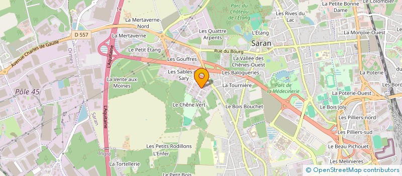 localisation de l'entreprise TRUTH FORMATION à SARAN