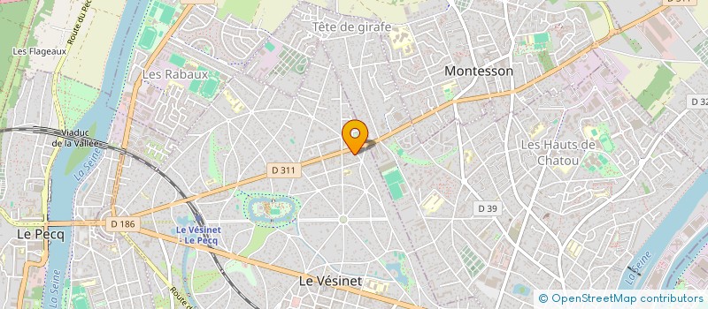 localisation de l'entreprise TRUWIL  LE VESINET