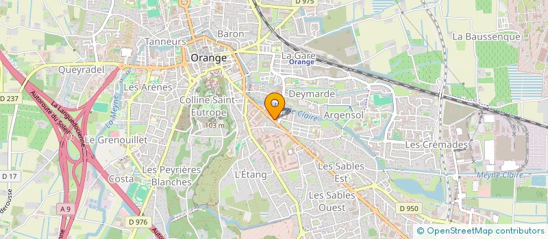 localisation de l'entreprise TRVX CONSEILS à PIOLENC