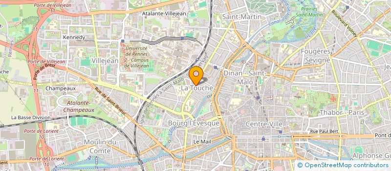 localisation de l'entreprise TRW CONSULTING  RENNES