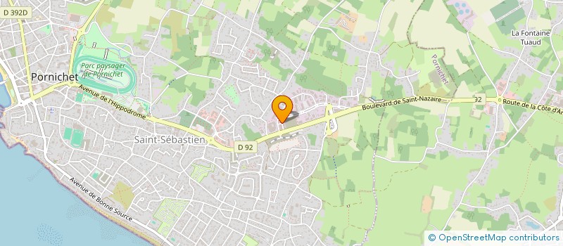 localisation de l'entreprise TRX WILD à PORNICHET