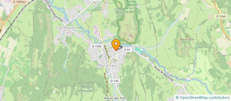 localisation de l'entreprise TRY  MACORNAY