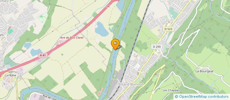 localisation de l'entreprise TRY A GAME  VILLARD-BONNOT