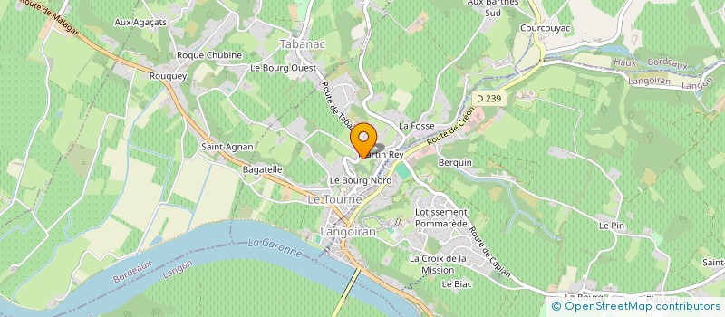 localisation de l'entreprise TRYAMBAKAM  LE TOURNE