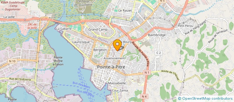 localisation de l'entreprise TRYBADEX à LES ABYMES