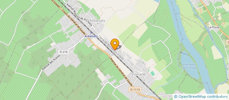 localisation de l'entreprise TRYBBU  ARBANATS