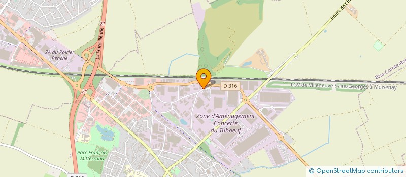 localisation de l'entreprise TRYFAZ  BRIE-COMTE-ROBERT