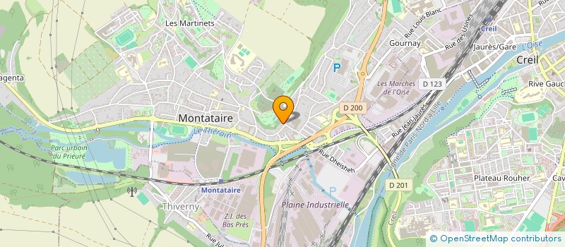 localisation de l'entreprise TRYFOLIA  MONTATAIRE