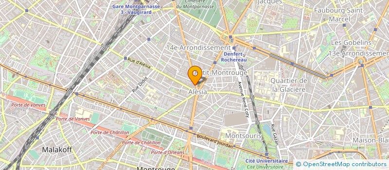 localisation de l'entreprise TRYO  PARIS