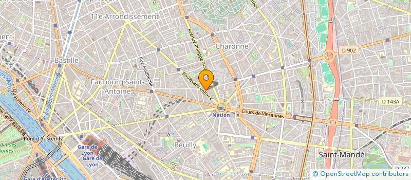 localisation de l'entreprise TRYO MEDIAS SYSTEMES  PARIS