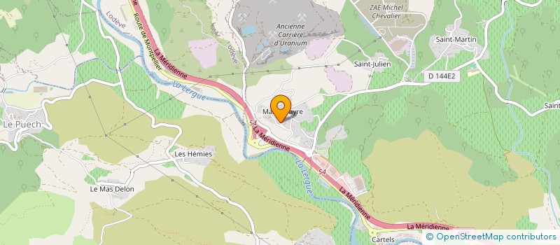 localisation de l'entreprise TRYO RENOV  LE BOSC