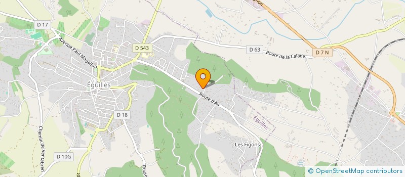 localisation de l'entreprise TRYPTIQUE à EGUILLES