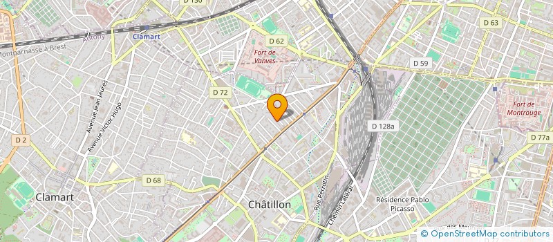 localisation de l'entreprise TRYSKA ENGINEERING  CHATILLON
