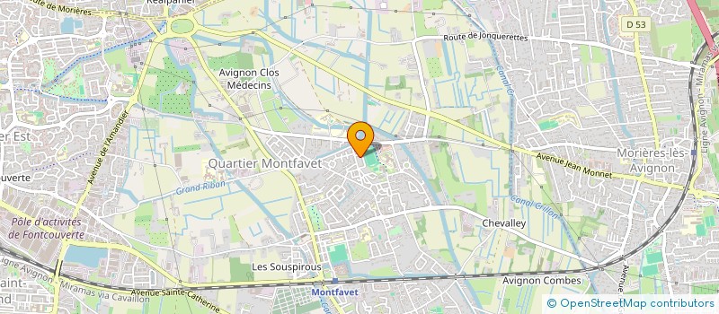 localisation de l'entreprise TRYSKEL NUMERIQUE  AVIGNON