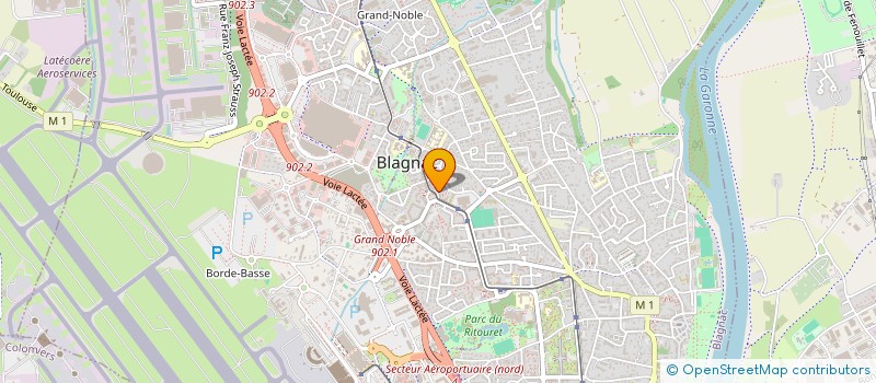 localisation de l'entreprise TRYSUN ENERGY à BLAGNAC