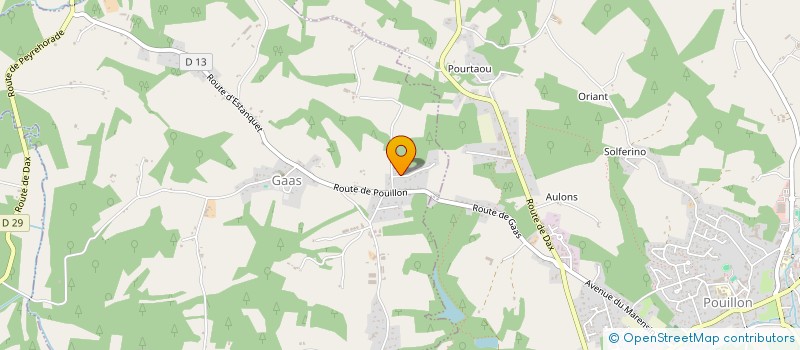 localisation de l'entreprise TRZ - L'ATELIER LANDAIS  GAAS